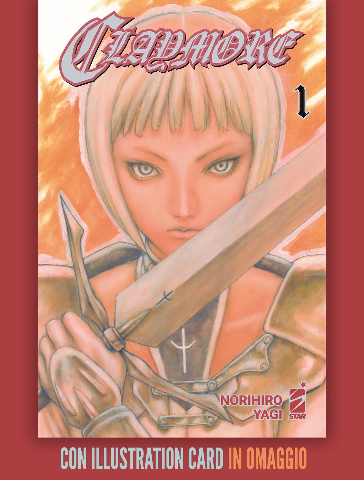 CLAYMORE NEW EDITION 1 + CARD ARIADNE