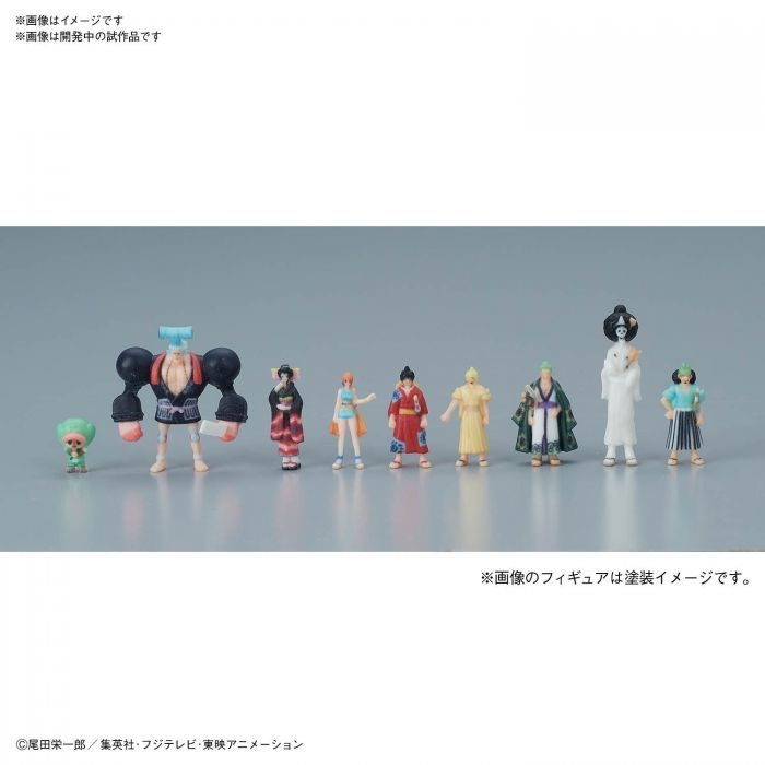BANDAI GRAND SHIP COLLECTION - ONE PIECE - THOUSAND SUNNY LAND OF WANO - MODEL KIT - immagine 7