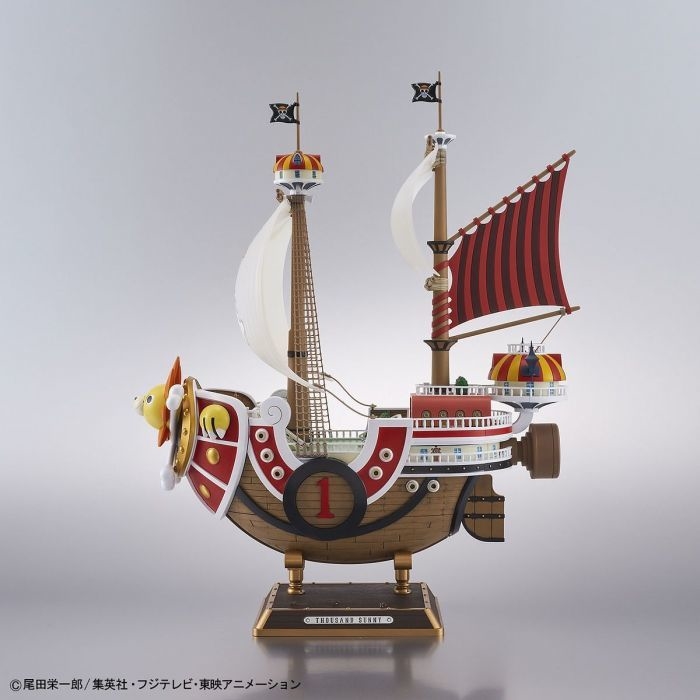 BANDAI GRAND SHIP COLLECTION - ONE PIECE - THOUSAND SUNNY LAND OF WANO - MODEL KIT - immagine 4