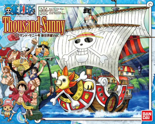 BANDAI - ONE PIECE - THOUSAND SUNNY NEW WORLD VER - MODEL KIT