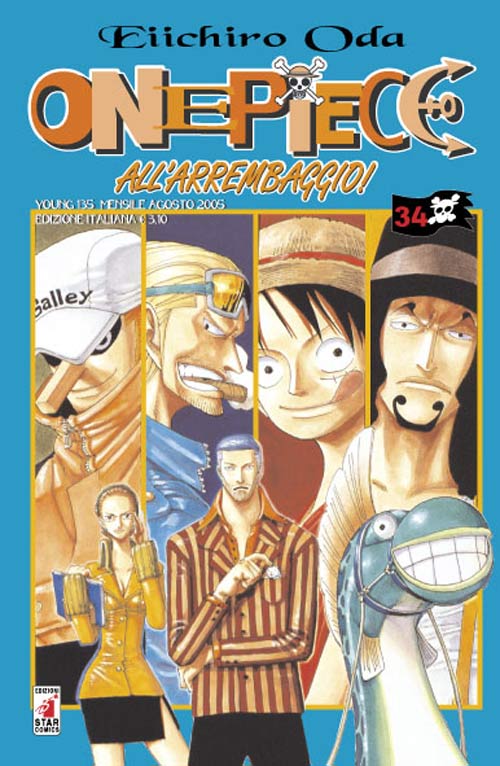 ONE PIECE 034 (EDIZIONE BLU)