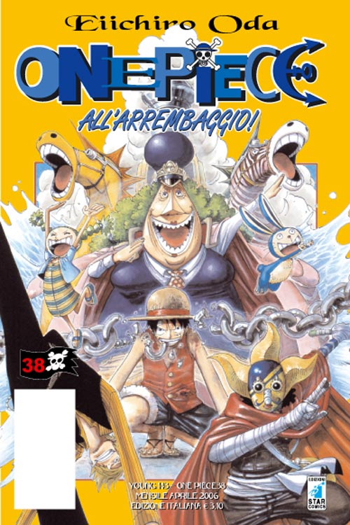 ONE PIECE 038 (EDIZIONE BLU)