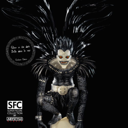 DEATH NOTE - RYUK - SUPER FIGURE COLLECTION - ABYSTYLE GLOW IN THE DARK FIGURE - immagine 3