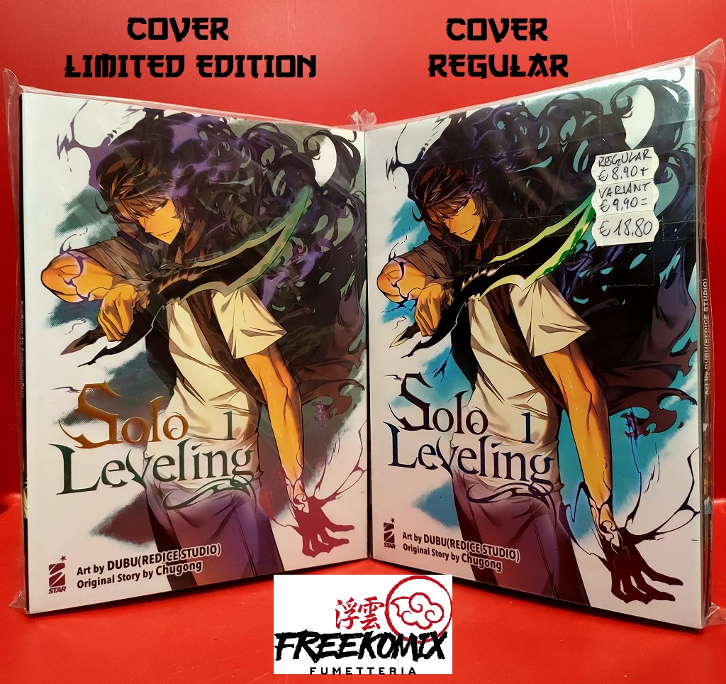 PROMO PACK - SOLO LEVELING 1 REGULAR + 1 LIMITED EDITION