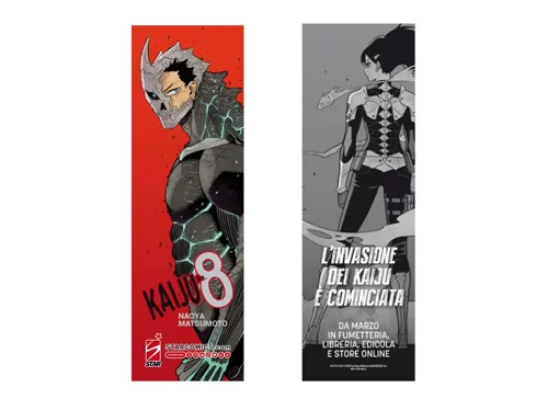 KAIJU NO.8 VOL. 1 LIMITED EDITION CON SET DI SEGNALIBRI - immagine 3