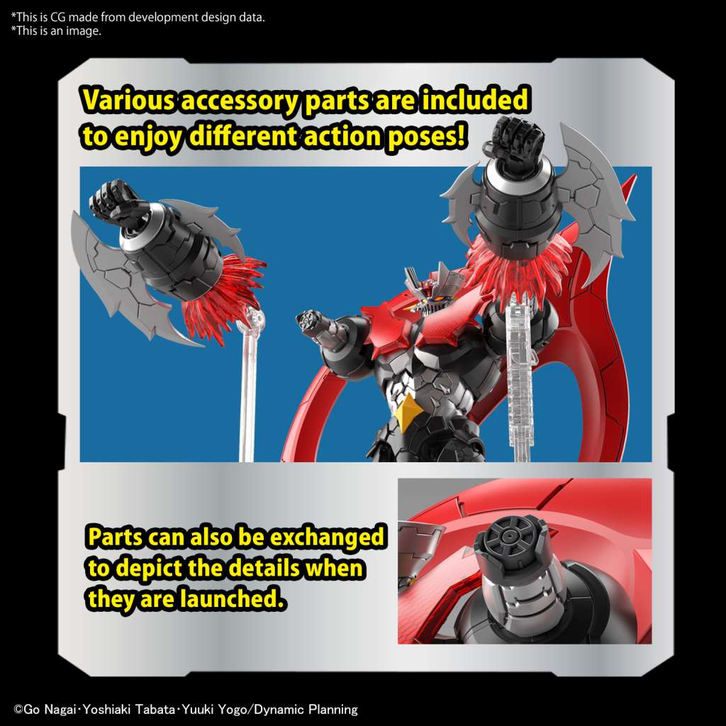 BANDAI HG MAZINGER ZERO INFINITISM 1/144 MODEL KIT - immagine 4