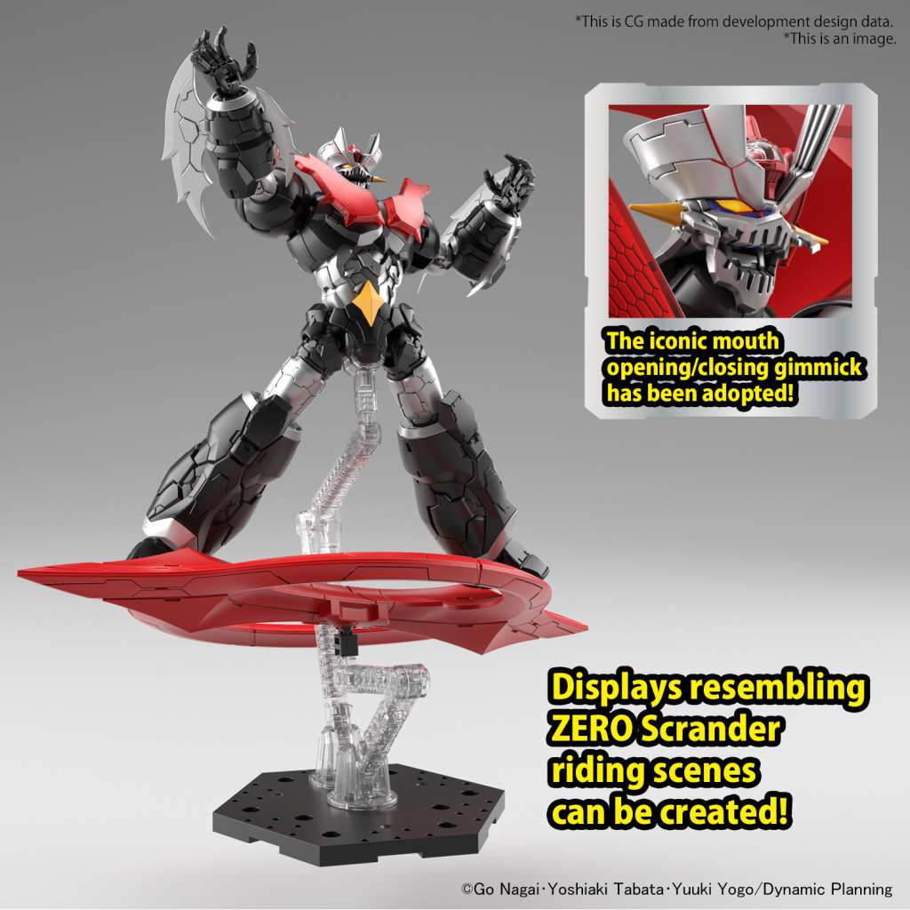 BANDAI HG MAZINGER ZERO INFINITISM 1/144 MODEL KIT - immagine 3