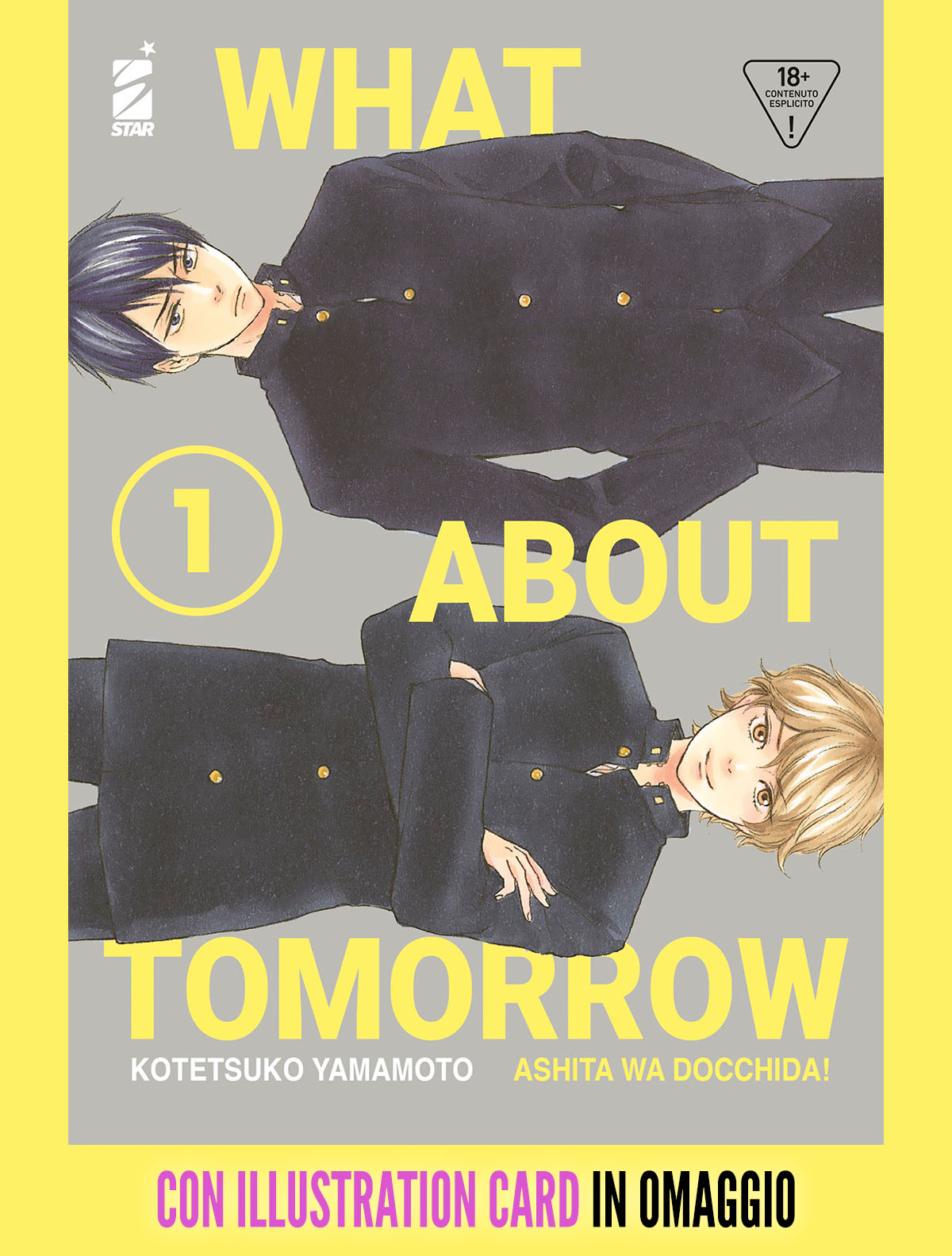 WHAT ABOUT TOMORROW - ASHITA WA DOCCHIDA! 1 CON ILLUSTRATION CARD