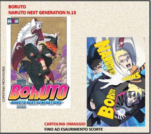 BORUTO: NARUTO NEXT GENERATION 13 + CARTOLINA LIMITED EDITION