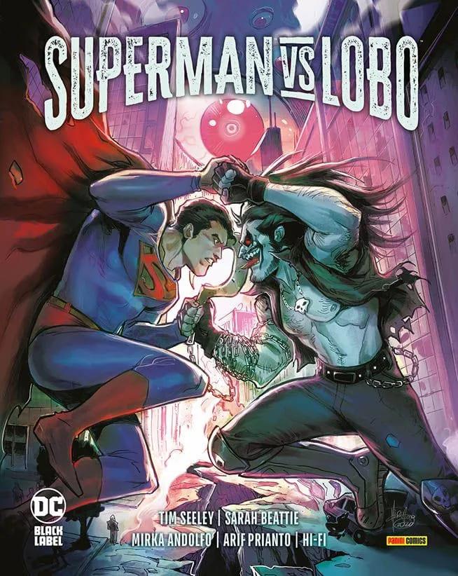 SUPERMAN VS LOBO - DC BLACK LABEL COMPLETE COLLECTION