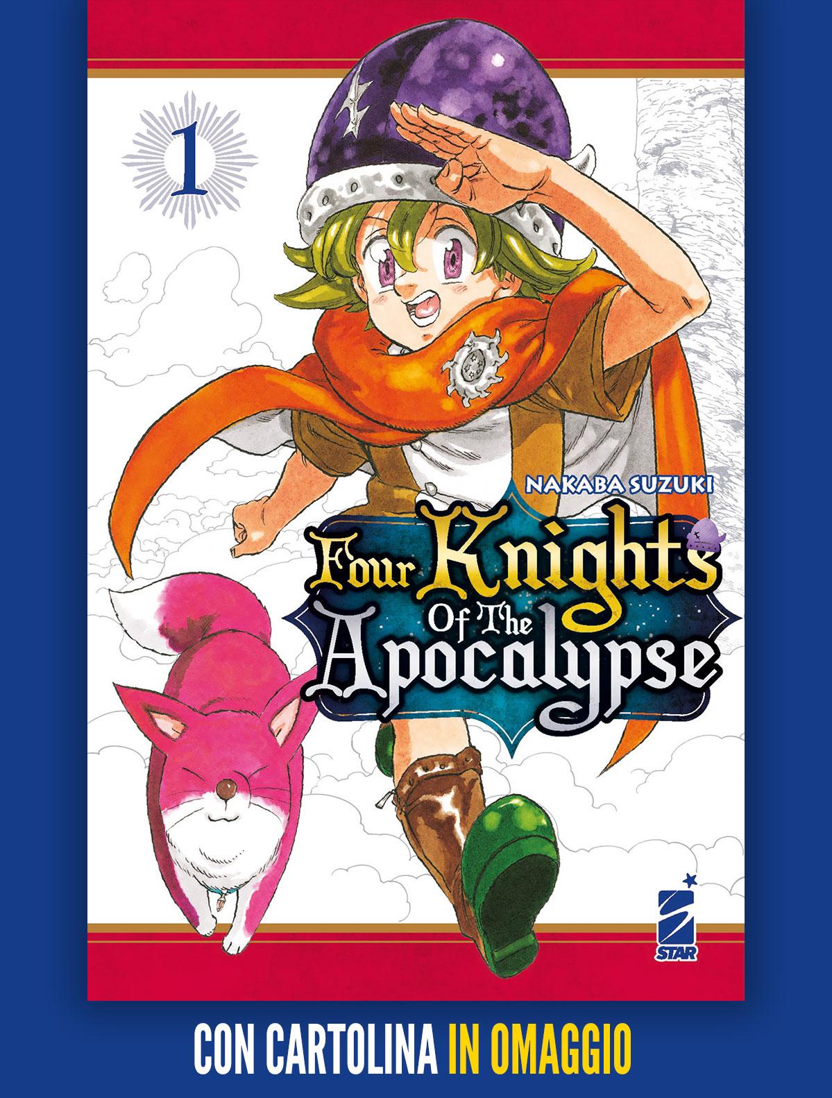 FOUR KNIGHTS OF THE APOCALYPSE 1 + CARTOLINA LIMITATA