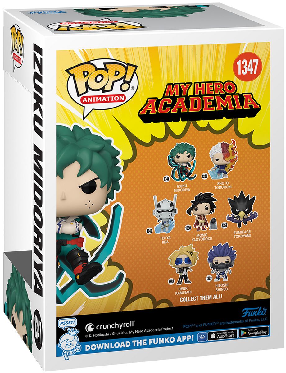 FUNKO POP! 1347 - MY HERO ACADEMIA - Izuku Midoriya - immagine 3