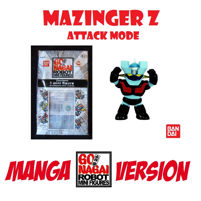 GO NAGAI ROBOT MINI FIGURE - MAZINGER Z MANGA ATTACK MODE