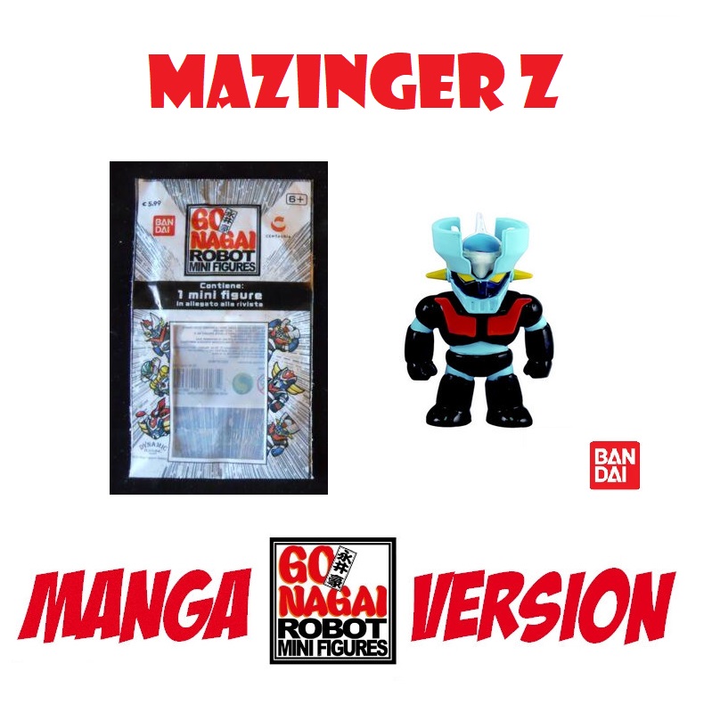 GO NAGAI ROBOT MINI FIGURE - MAZINGER Z MANGA