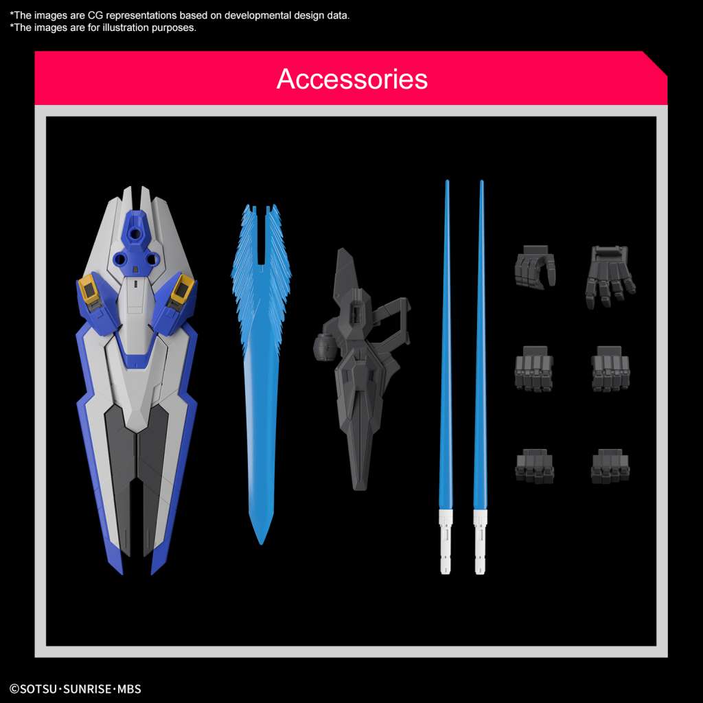 BANDAI MODEL KIT GUNPLA - FULL MECHANICS WITCH FROM MERCURY GUNDAM AERIAL 1/100 - immagine 4
