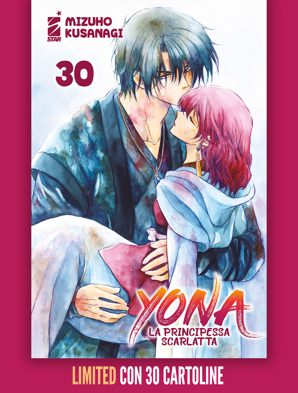 YONA LA PRINCIPESSA SCARLATTA 30 LIMITED EDITION CON 30 CARTOLINE