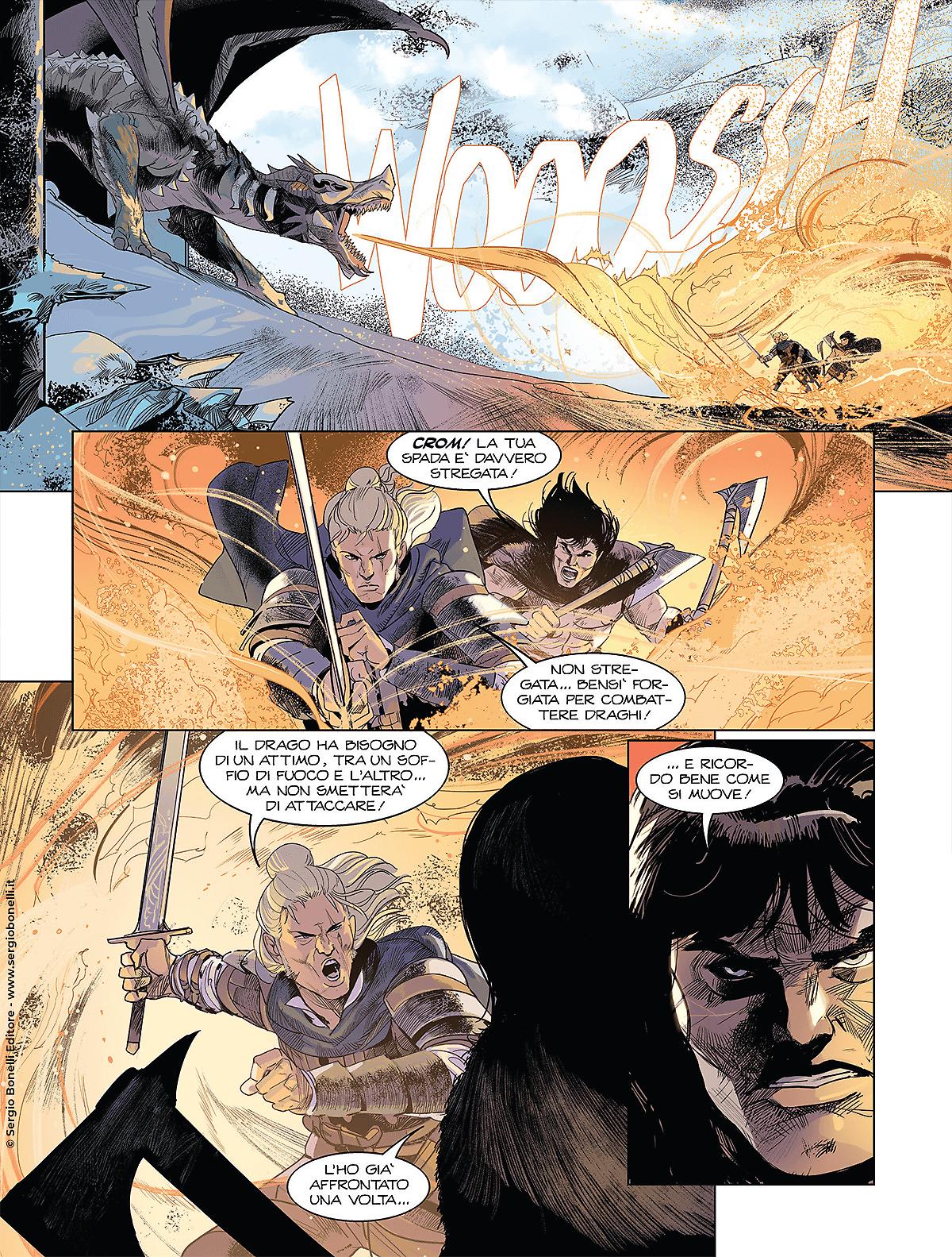 DRAGONERO/CONAN 2 - GHIACCIO E FIAMME - immagine 2