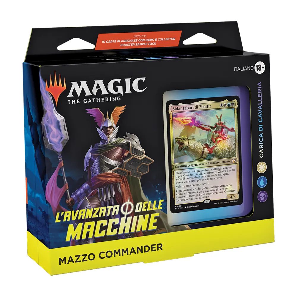 MTG - L’Avanzata delle Macchine - Commander Deck - Carica di Cavalleria (ITA) - immagine 2
