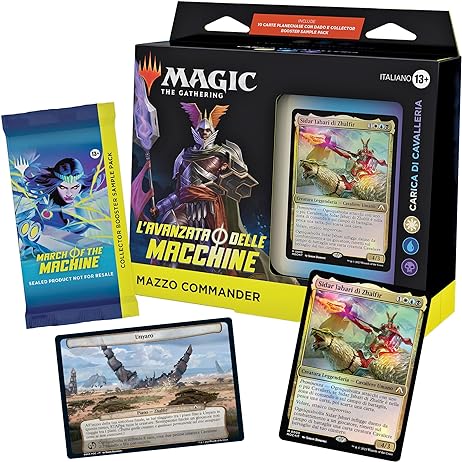 MTG - L’Avanzata delle Macchine - Commander Deck - Carica di Cavalleria (ITA) - immagine 5