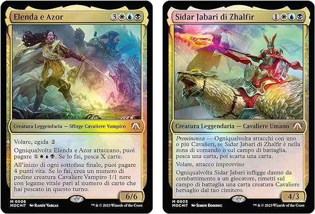 MTG - L’Avanzata delle Macchine - Commander Deck - Carica di Cavalleria (ITA) - immagine 7