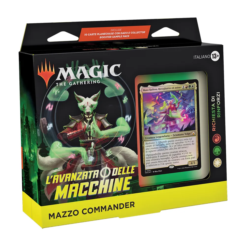 MTG - L’Avanzata delle Macchine - Commander Deck - Richiesta di Rinforzi (ITA) - immagine 2