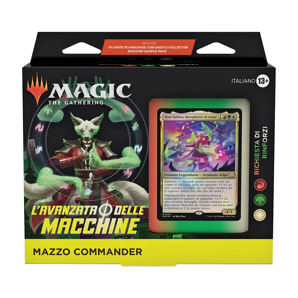 MTG - L’Avanzata delle Macchine - Commander Deck - Richiesta di Rinforzi (ITA) - immagine 3