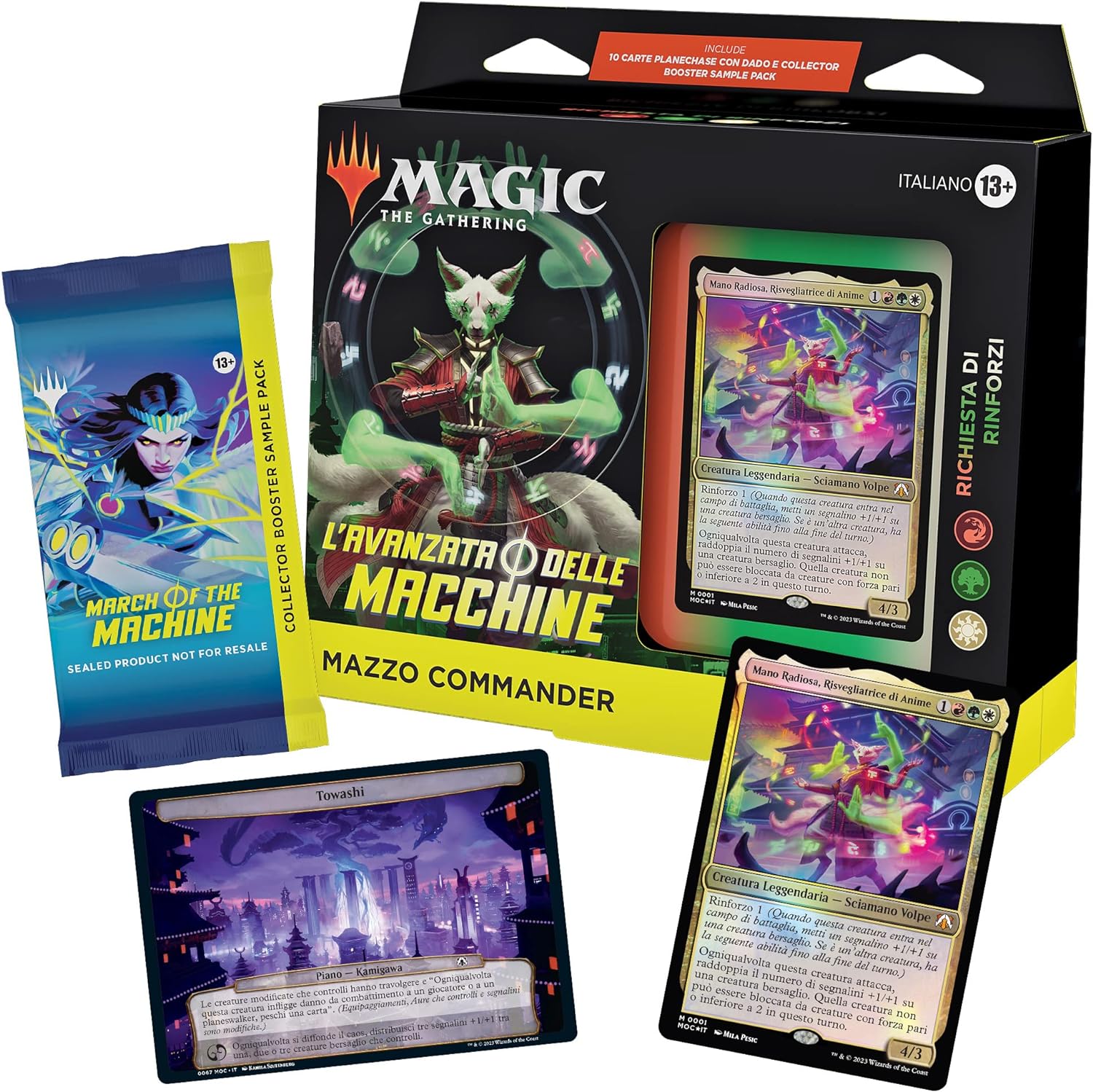 MTG - L’Avanzata delle Macchine - Commander Deck - Richiesta di Rinforzi (ITA) - immagine 5