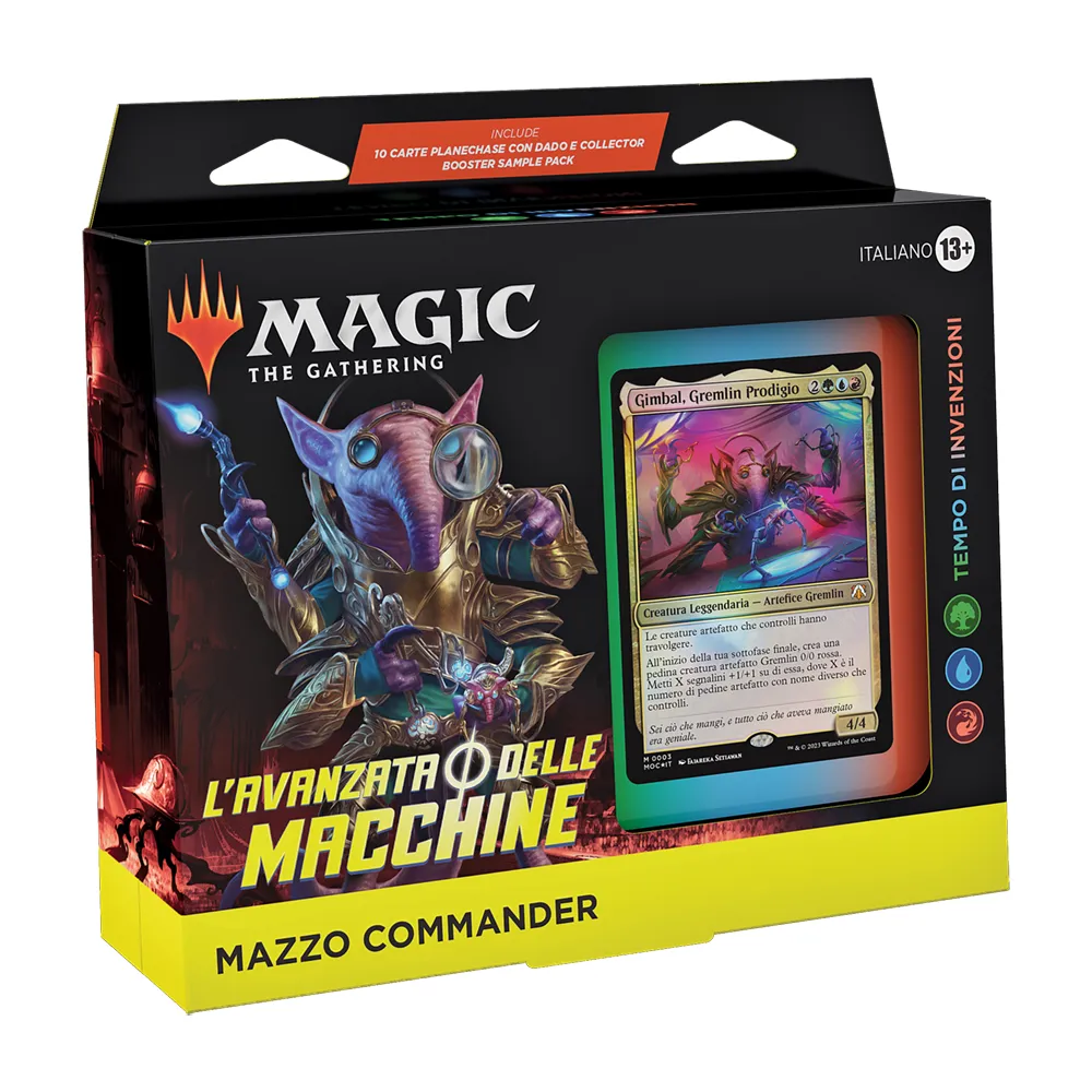 MTG - L’Avanzata delle Macchine - Commander Deck - Tempo di Invenzioni (ITA) - immagine 2