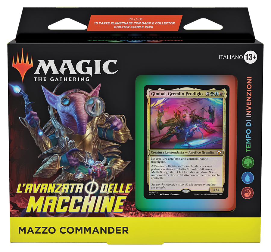 MTG - L’Avanzata delle Macchine - Commander Deck - Tempo di Invenzioni (ITA) - immagine 3