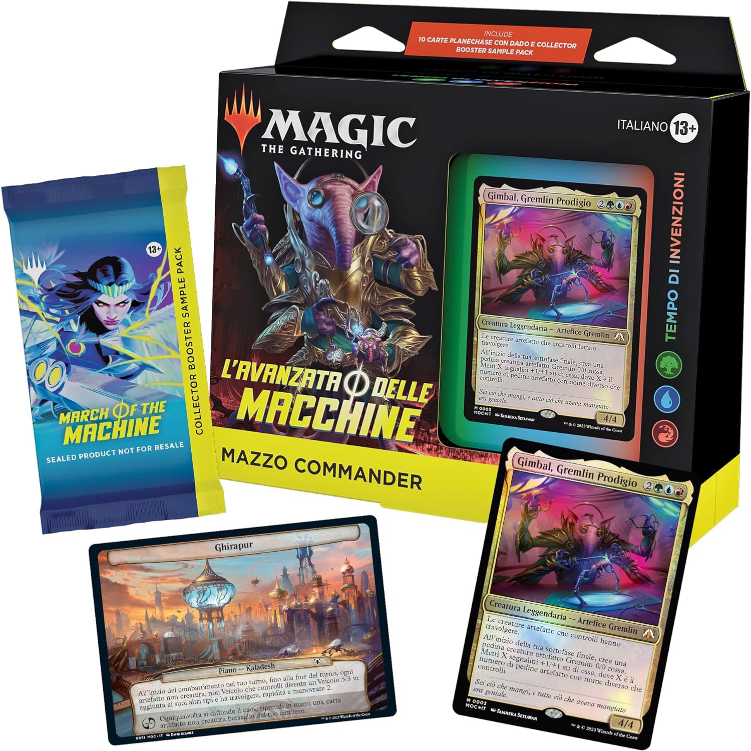 MTG - L’Avanzata delle Macchine - Commander Deck - Tempo di Invenzioni (ITA) - immagine 5
