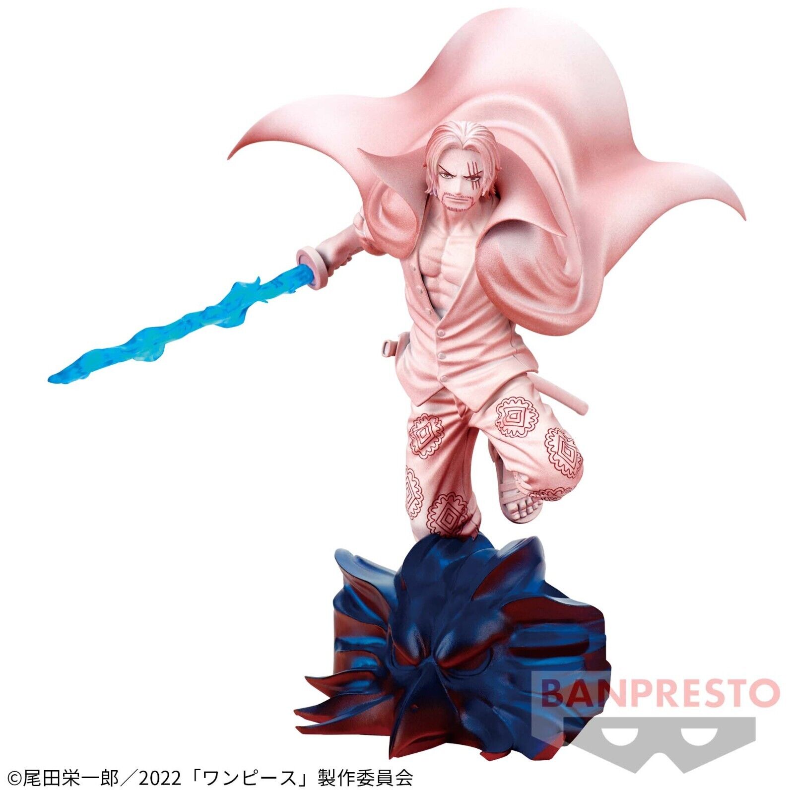 ONE PIECE FILM RED SENKOUZEKKEI - SHANKS AND MONKEY.D.LUFFY SET 2 FIGURE - immagine 3