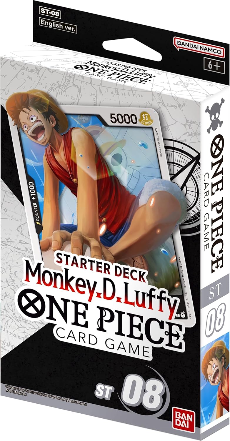 ONE PIECE CARD GAME - STARTER DECK ST-08 MONKEY D. LUFFY - immagine 2