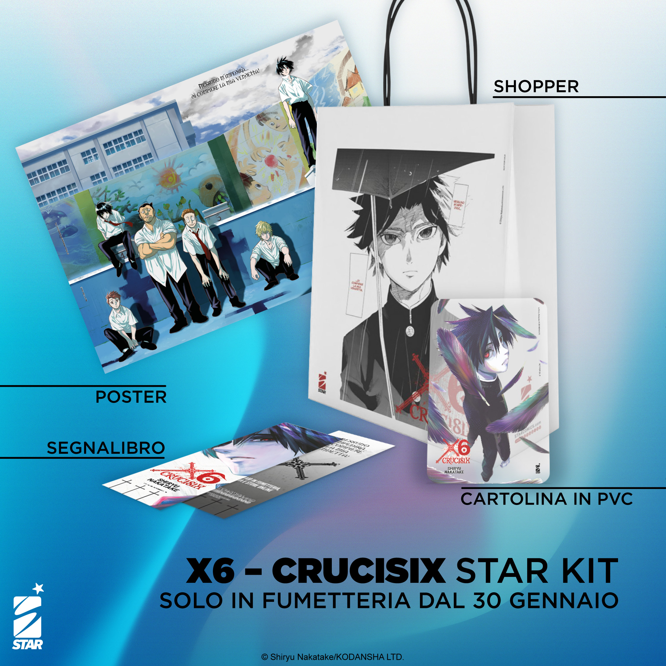 X6 - CRUCISIX 1 CON STAR KIT
