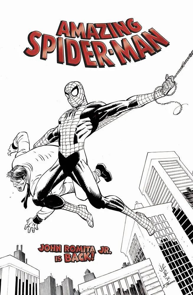 AMAZING SPIDER-MAN 1 (#801) Cover Variant di John Romita Jr.