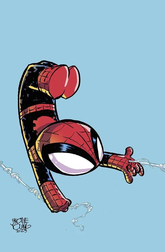 AMAZING SPIDER-MAN 29 (#829) Variant Cover Skottie Young