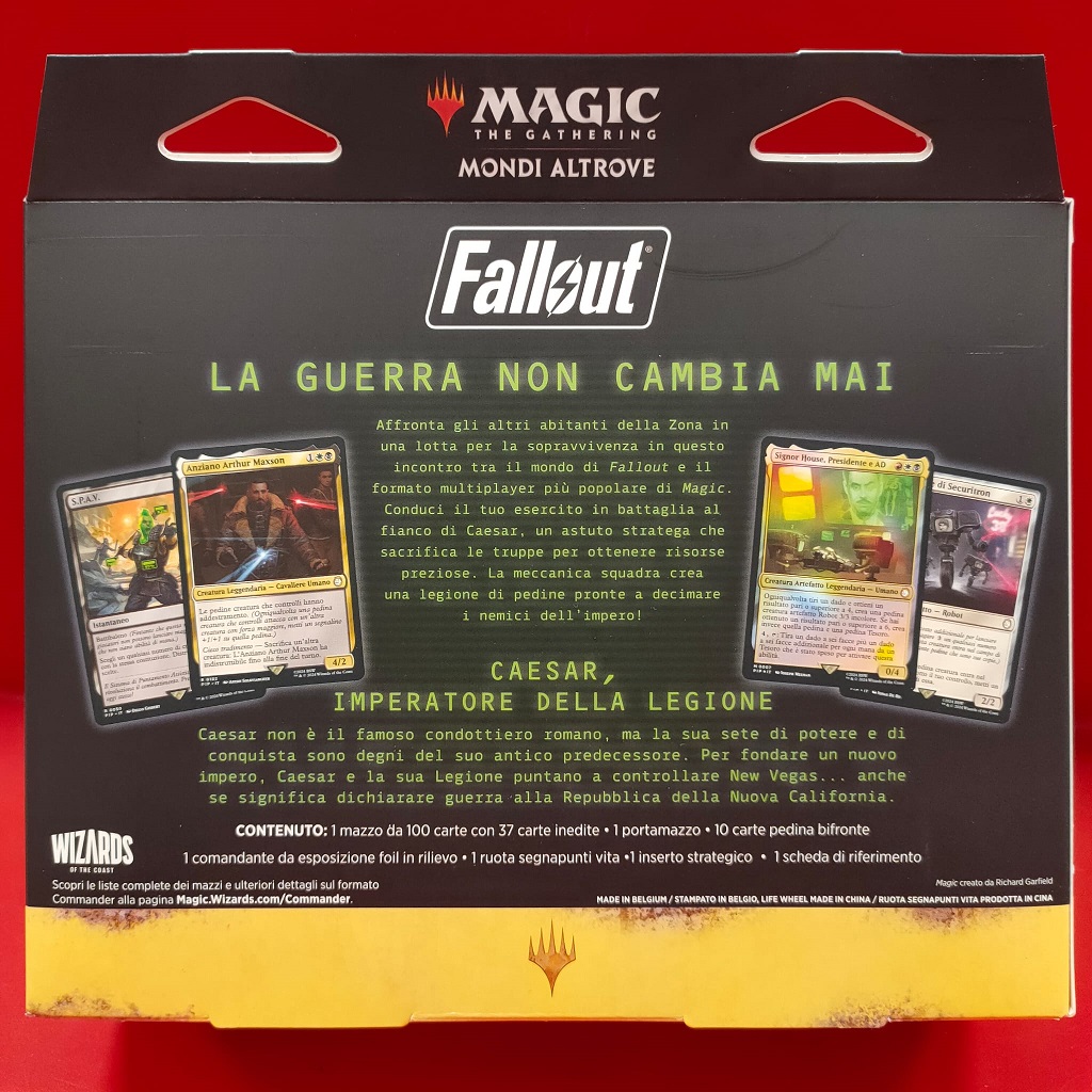 MTG Mondi Altrove - Commander Deck - Fallout: Ave Caesar (ITA) - immagine 6