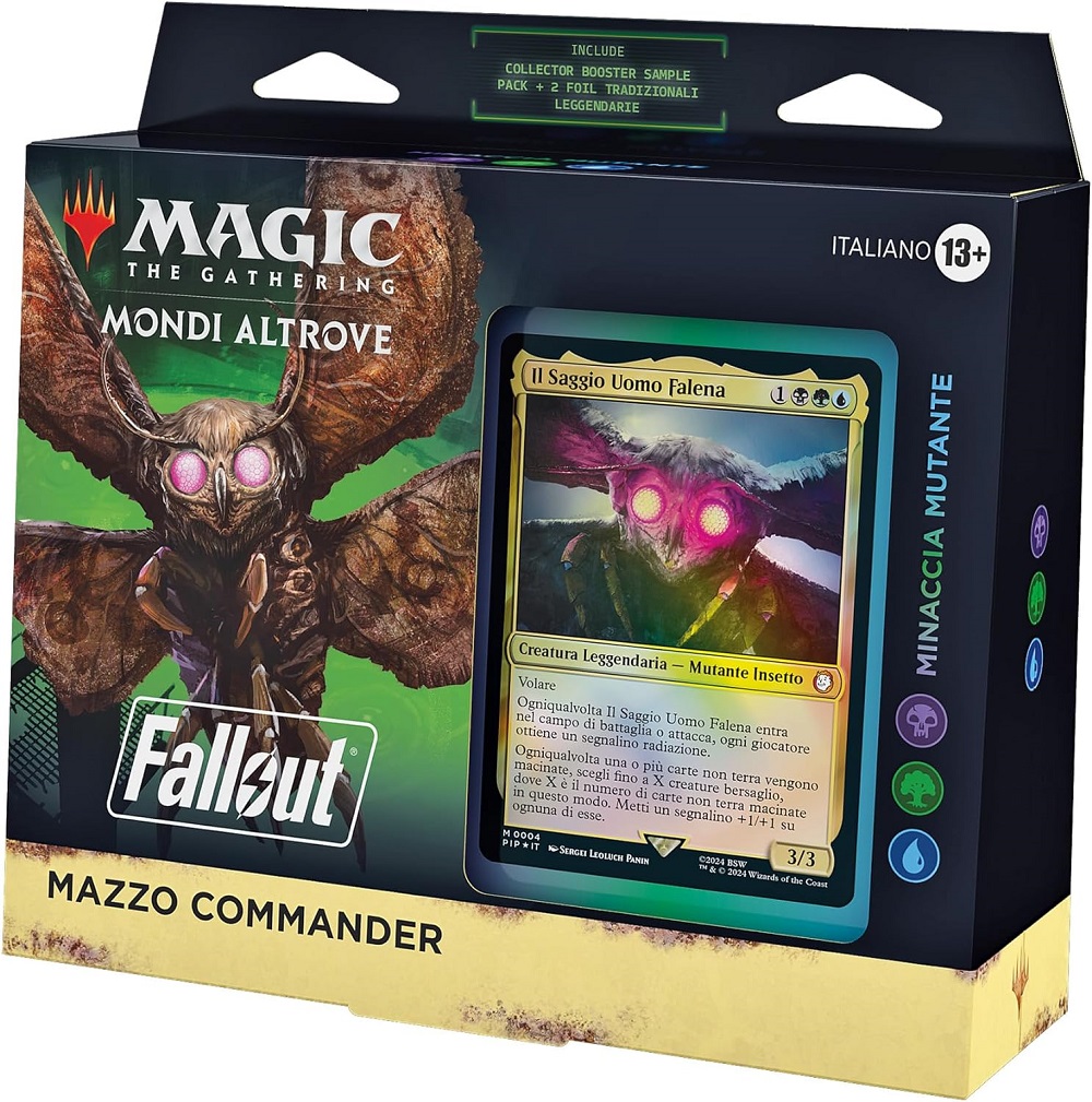MTG Mondi Altrove - Commander Deck - Fallout: Minaccia Mutante (ITA) - immagine 2