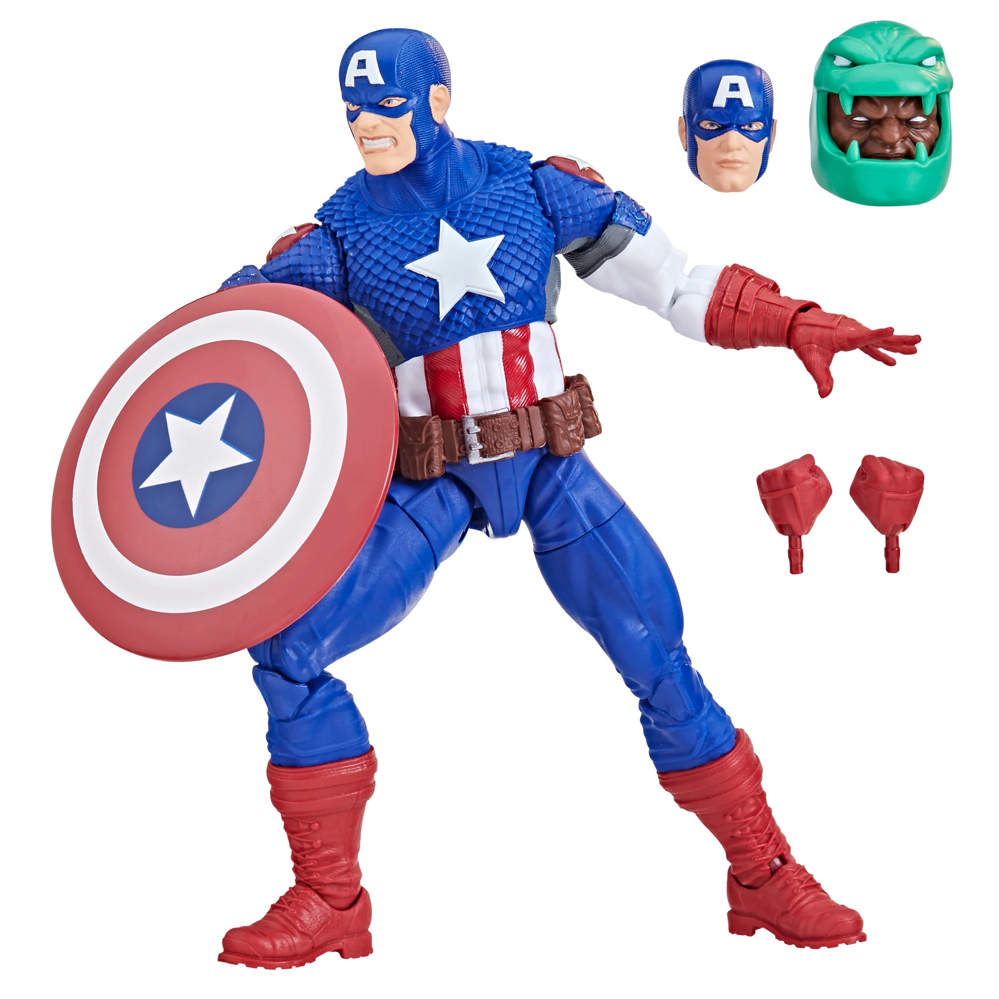 MARVEL LEGENDS SERIES - ULTIMATE CAPTAIN AMERICA ACTION FIGURE - immagine 2