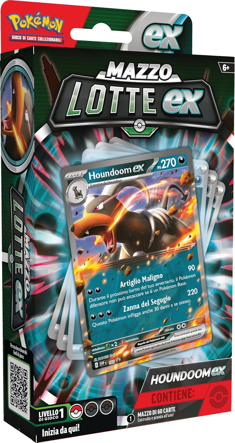 POKEMON - MAZZO LOTTA EX - HOUNDOOM-EX (ITA)