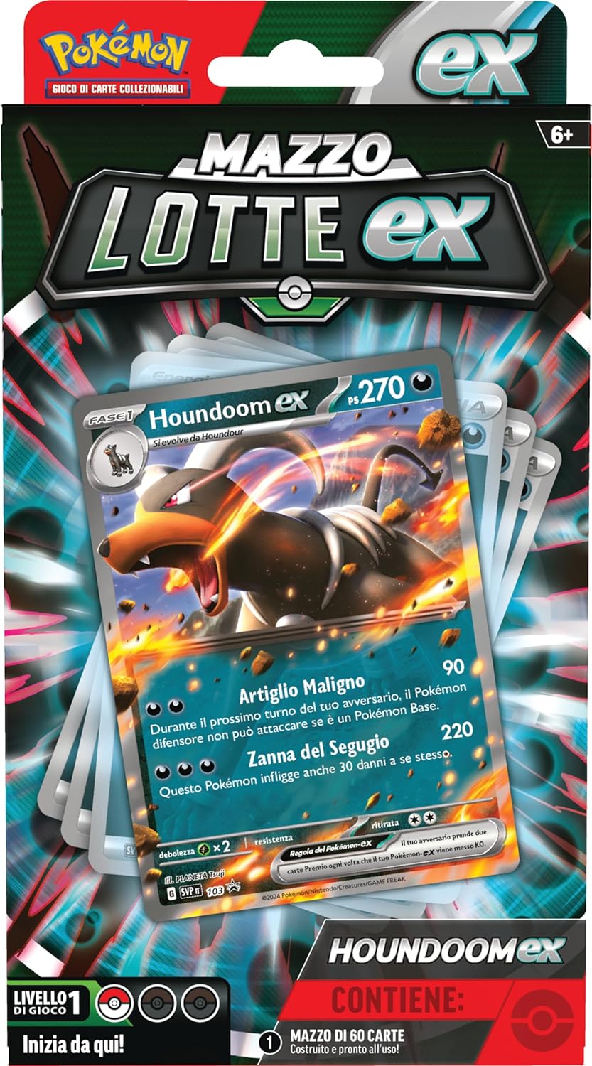 POKEMON - MAZZO LOTTA EX - HOUNDOOM-EX (ITA) - immagine 3