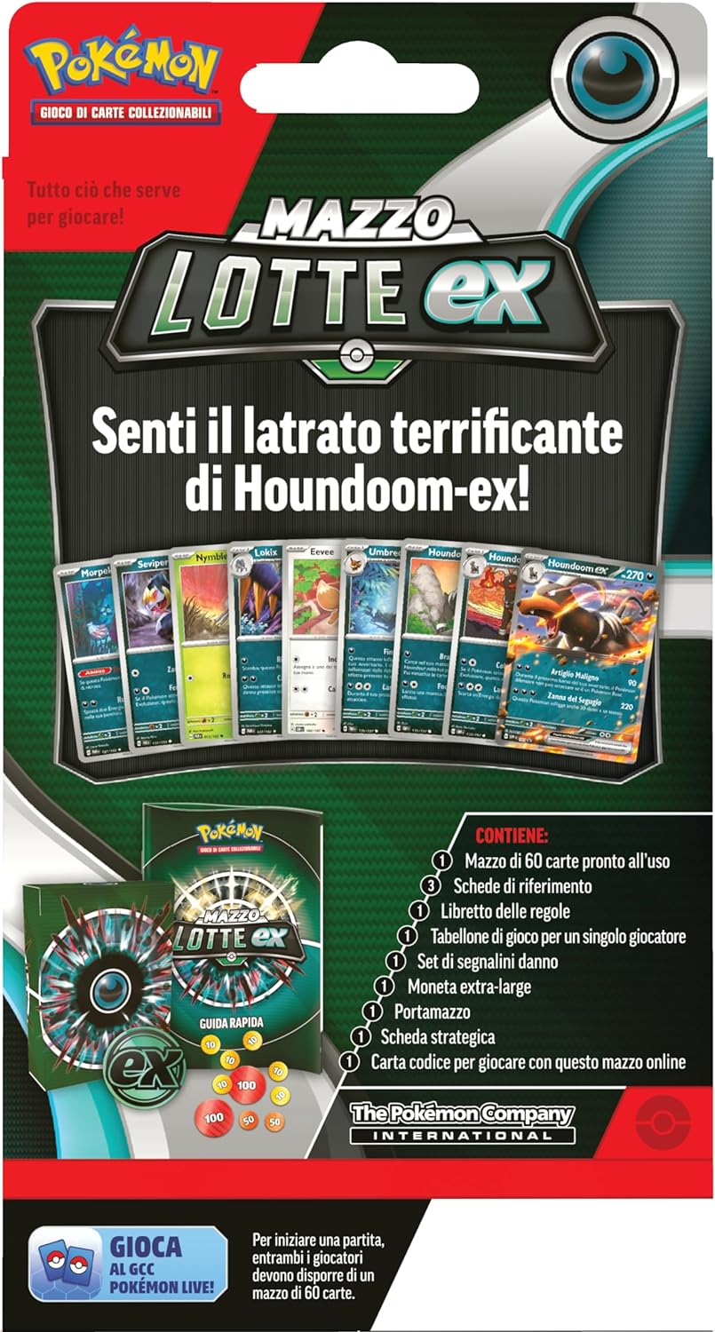 POKEMON - MAZZO LOTTA EX - HOUNDOOM-EX (ITA) - immagine 4