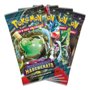 POKEMON - SCARLATTO E VIOLETTO CREPUSCOLO MASCHERATO BUSTA DA 10 CARTE (ITA)