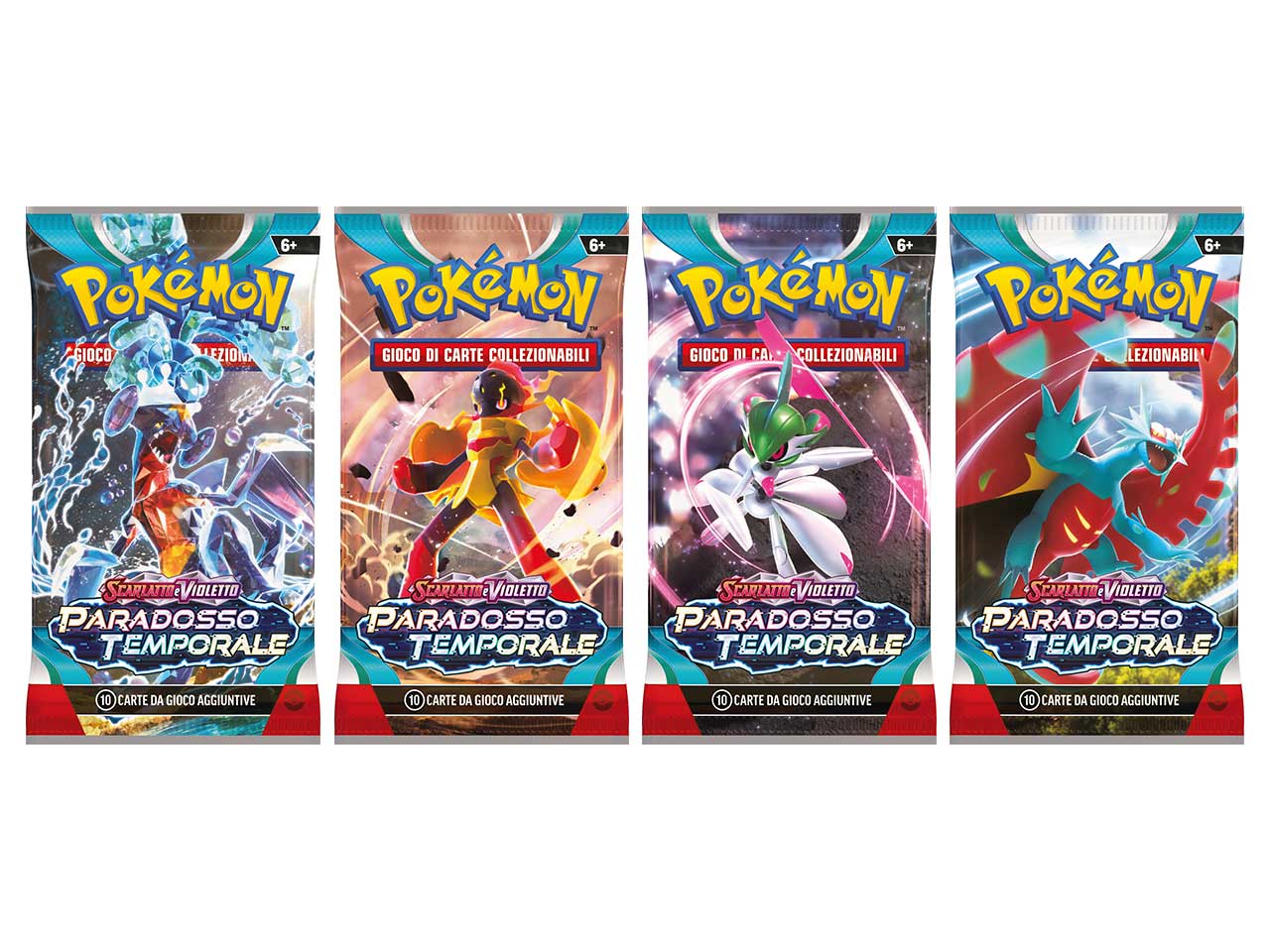 POKEMON - SCARLATTO E VIOLETTO PARADOSSO TEMPORALE BUSTA 10 CARTE (ITA) - immagine 2