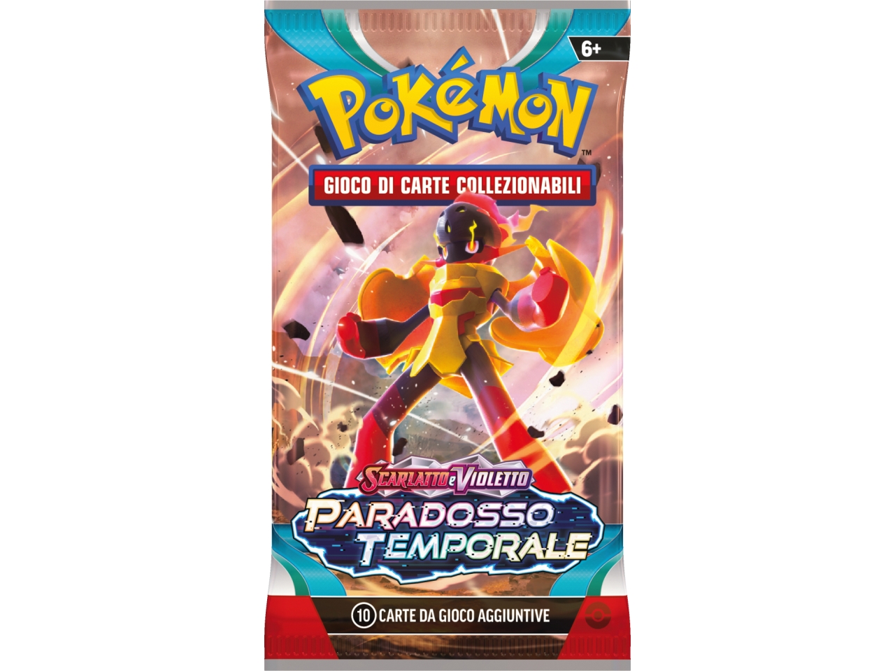 POKEMON - SCARLATTO E VIOLETTO PARADOSSO TEMPORALE BUSTA 10 CARTE (ITA) - immagine 3