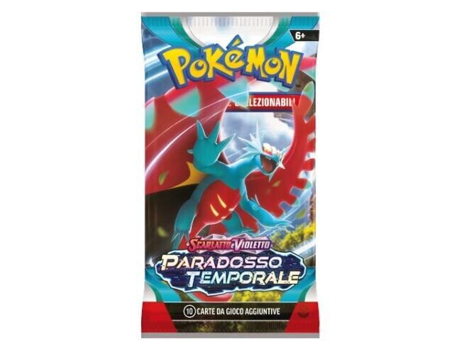 POKEMON - SCARLATTO E VIOLETTO PARADOSSO TEMPORALE BUSTA 10 CARTE (ITA) - immagine 6