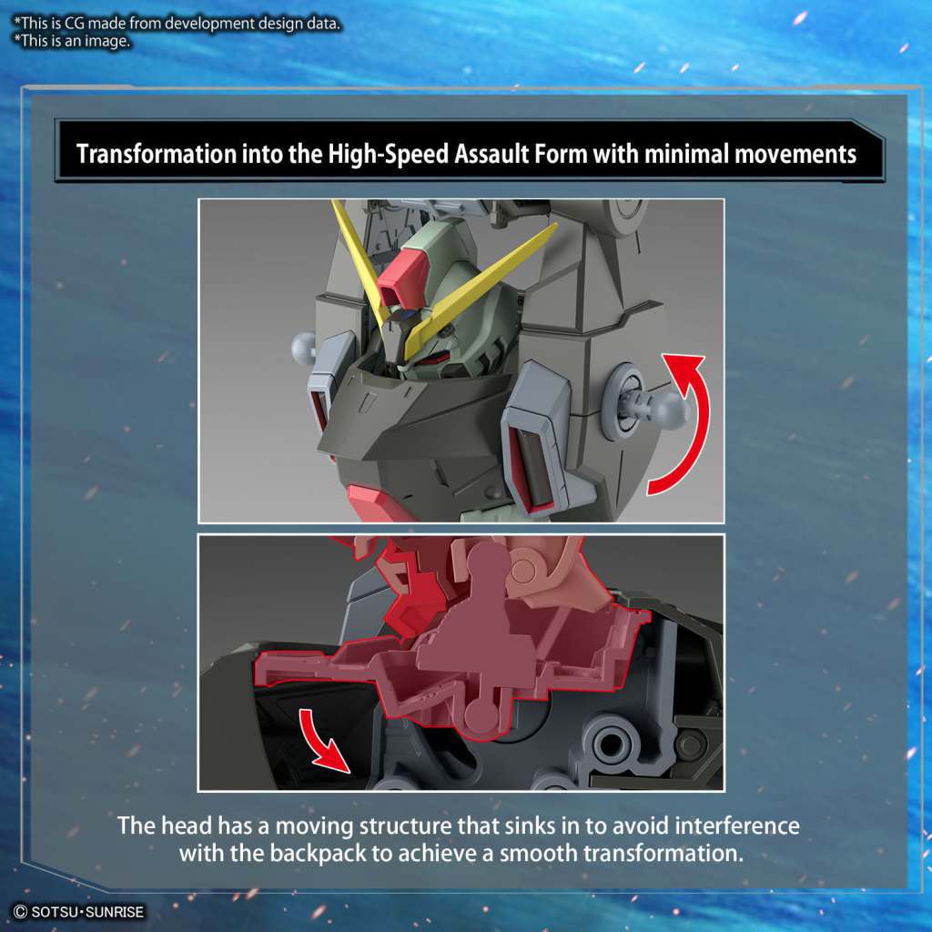 BANDAI MODEL KIT GUNPLA - FULL MECHANICS GAT-X252 FORBIDDEN GUNDAM 1/100 - immagine 12