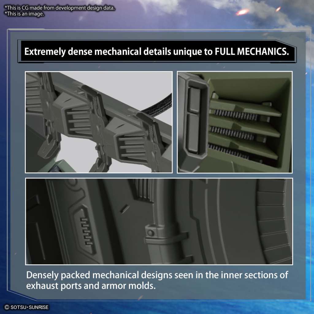 BANDAI MODEL KIT GUNPLA - FULL MECHANICS GAT-X252 FORBIDDEN GUNDAM 1/100 - immagine 15