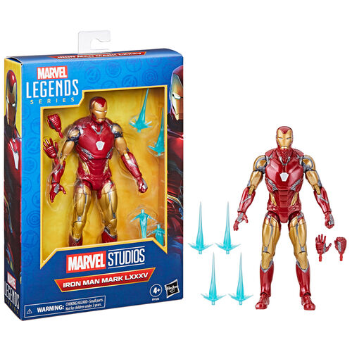 MARVEL LEGENDS SERIES - MARVEL CLASSIC - IRON MAN MARK LXXXV ACTION FIGURE - immagine 3
