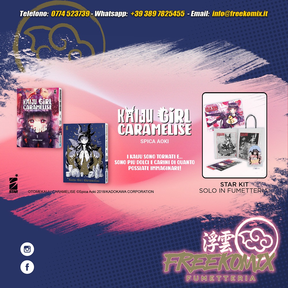 KAIJU GIRL CARAMELISE 1 REGULAR + 1 VARIANT CON STAR KIT