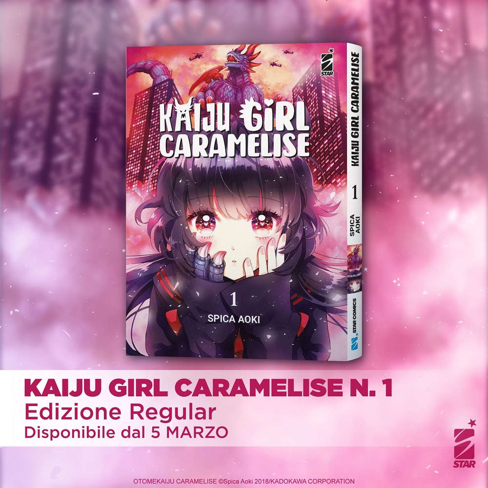 KAIJU GIRL CARAMELISE 1 REGULAR + 1 VARIANT CON STAR KIT - immagine 5